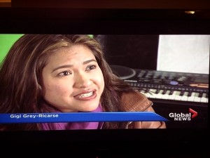 Interview by Global TV